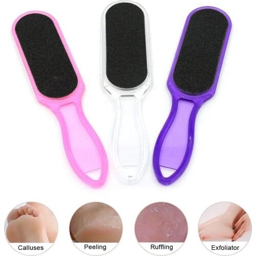 Dropshipping Foot File Double Sided Pedicure Rasp Dead Hard Skin Callus Remover Exfoliating Feet Care Tool SMJ
