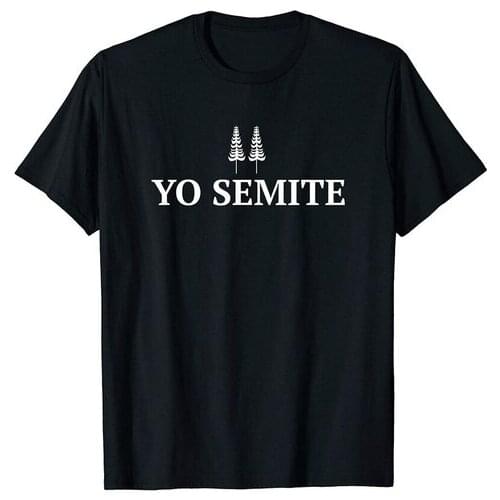 Yo Semite - Trump Gaffe Yosemite Jewish Pride T-Shirt Funny Vintage Gift For Men