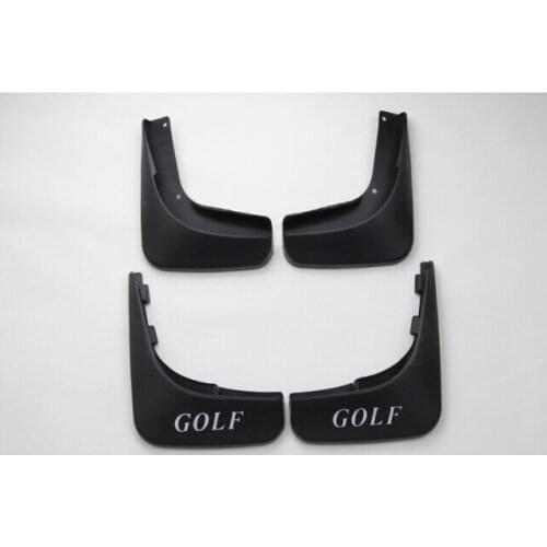 Golf generation luminous mudguard fended the mark high quality fender tyre buffer-type car fender (used for Golf 7 6 )