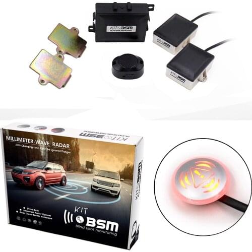 KITBSM 2017 BSM Car Blind Spot Detection Universal Rear View Sensor Safety Monitoring System *1set