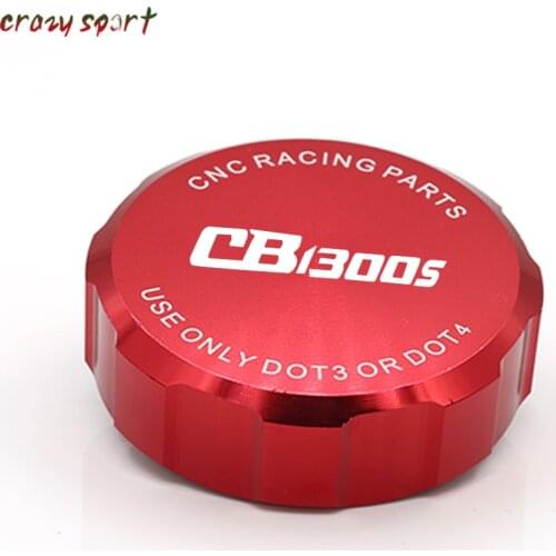 Motorcycle Parts For HONDA CB1300S CB1300 S 2004-2016 2015 CB 1300S Rear Brake Fluid Reservoir Cover Cap With Logo