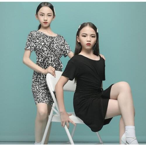 Girls Latin Dance Clothes Professional Latin Practice Dress Rumba Clothing Tango Dancewear Samba Dance Training Costumes DWY5764