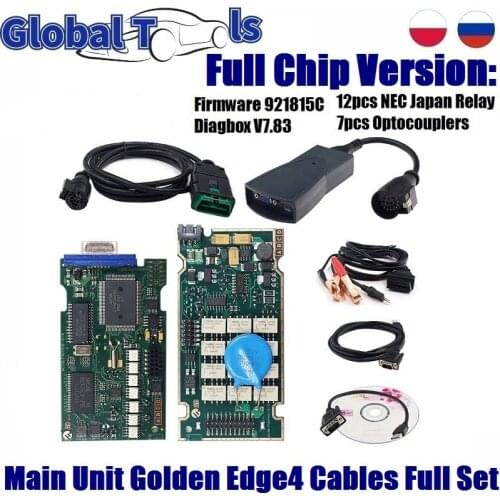 Lexia3 V7.83 Full Chip Diagbox Firmware Lexia 3 PP2000 12pcs Relays 7pcs Optocouplers For Peugeot&Citroen 921815C