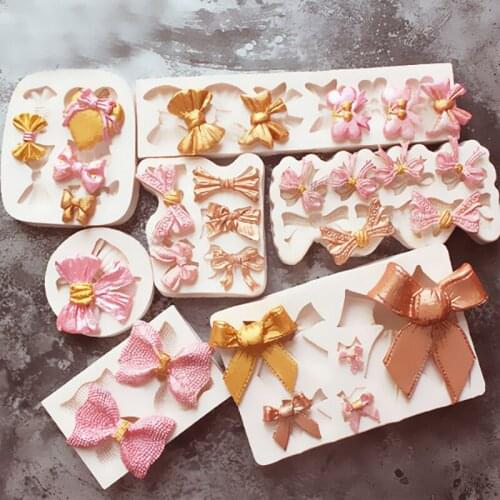 Butterfly Silicone Mold 3D DIY Sugar Chocolate Cutter Mould Fondant Cake Decorating Tool Wedding Party Home Baking Accessories