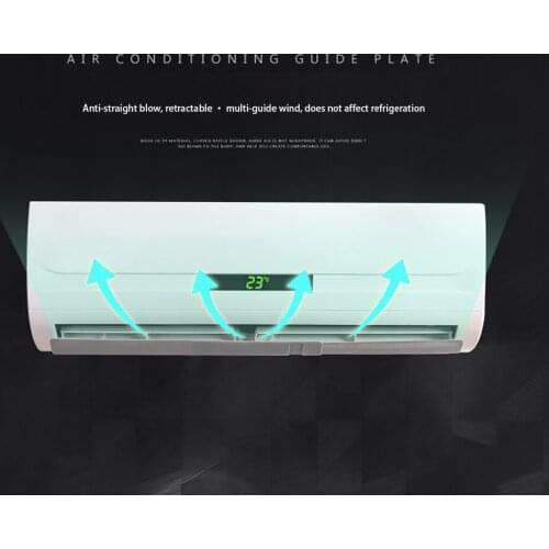Air Conditioning Universal Wind Deflector Cover Anti Direct Blowing Windshield Cold Air Conditioner Wind Deflector Baffle