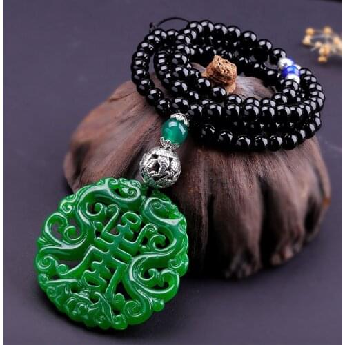 S925 sterling silver jewelry Thai silver accessories ethnic style ladies Wan Fushou, Tielong sweater chain