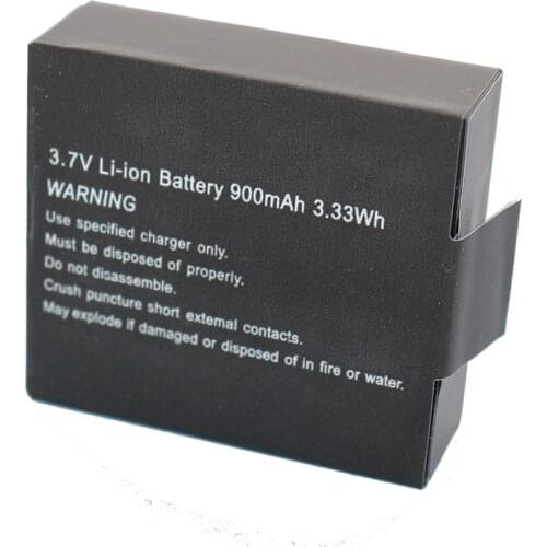 2Pcs 3.7V 900mah Replacement Action Camera Battery For SJ4000 WiFi SJ5000 WiFi SJ6000 WIFi M10 SJ5000x Sport Action Camera