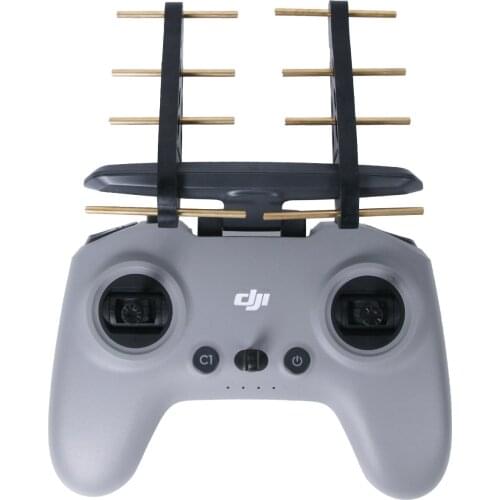 1 Pair 2.4Ghz/ 5.8Ghz Yagi Antenna Signal Booster Soft Silicone for DJI FPV Remote Controller 2 Drone Accessories