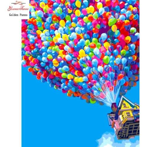 5D DIY Diamond Painting scenery Diamond Embroidery Balloon Cross Stitch Rhinestone Mosaic Home decor gift