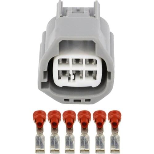 6 Pin throttle valve plug FCI plug with terminal DJZ7065-2.8-21 car connector automotive plug