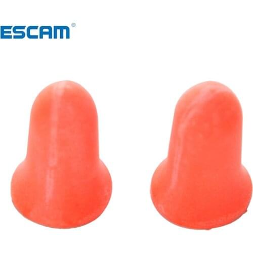 ESCAM 10pairs/lot Ear Plugs High-quality Foam Anti Noise Ear Protection Sleep Soundproof Earplugs Workplace Safety Supplies