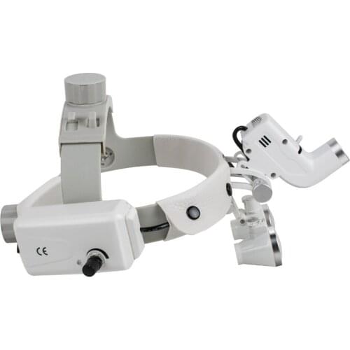 Wireless 5W LED Medical Headlamp Surgical Headlight+2.5/3.5X420mm Binocular Magnifier Dental Loupes