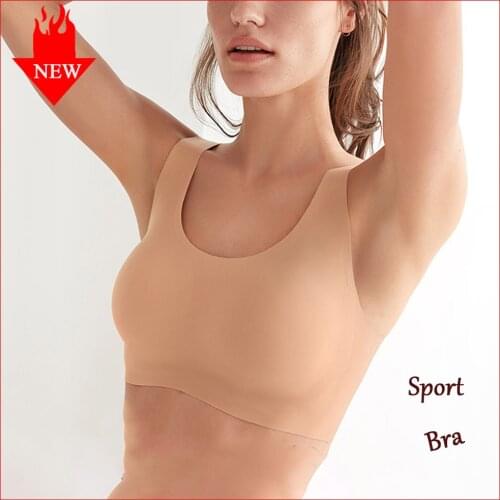 QIWN Seamelss Women Sexy Sport Breathable Bras Underwear Womens Comfortable Homewear Tops Push Up Lady Lingerie Yoga Bra