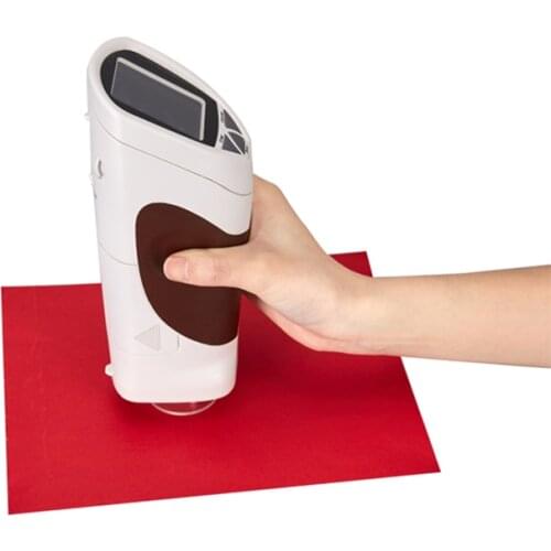 CS-10 Portable Digital Colorimeter For Plastic Paint Printing Food Fruit Cement Weaving Dyeing