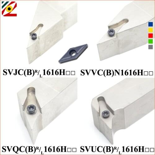 EDGEV 1PC SVJCR SVJCL SVJBR SVJBL SVVCN SVVBN SVQCR SVQBR SVUCR SVUBR 1616H11 1616H16 CNC Lathe Turning Tools Holder VBMT VCMT