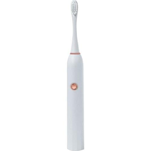 Portable Electric Adult Battery Type Toothbrush Soft Sonic Electric Toothbrush Antibacterial Brush Head Valentines Day Gift