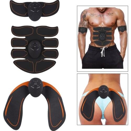 EMS Fitness Abdominal Training Device Electric ABS Wireless Muscle Simulators Electric Body Exerciser Belly Leg Arm Workout