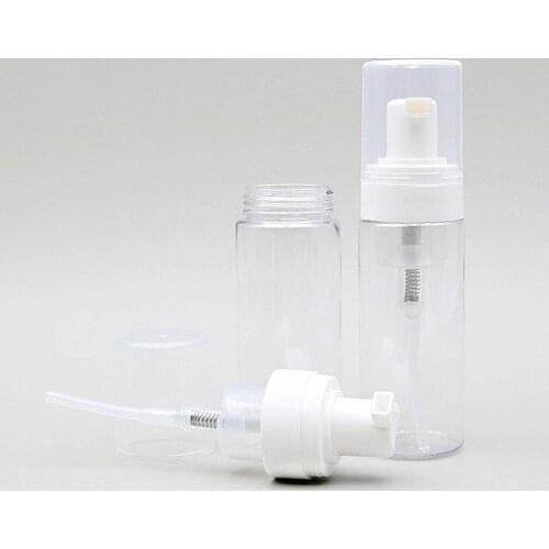 50ML G Foaming Dispensers Pump Soap Bottles Refillable Liquid Dish Hand Body Soap Suds Travel Bottle