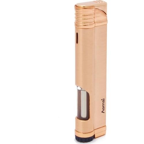Strip Jet Butane Cigar Lighter Torch Turbo Pipe Lighter Cigarette 1300 C Fire Windproof No GAS