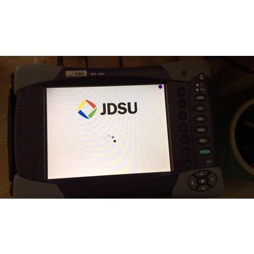 JDSU MTS-6000 SM Single Mode OTDR with E8126LR optical module 1310/1550nm 43/41dB dynamic range OTDR Multi languages Brand New