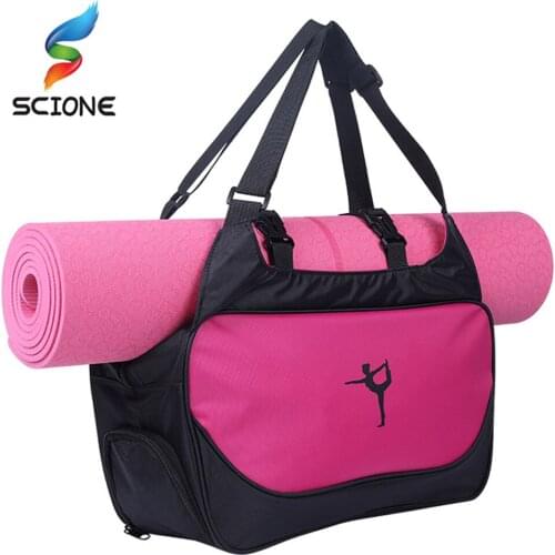 Multi-functional Waterproof Clothes Backpack Yoga Mat Bag For Handbags Fitness Gym Pilates Travel Sports Bag Without Mat XA262Y