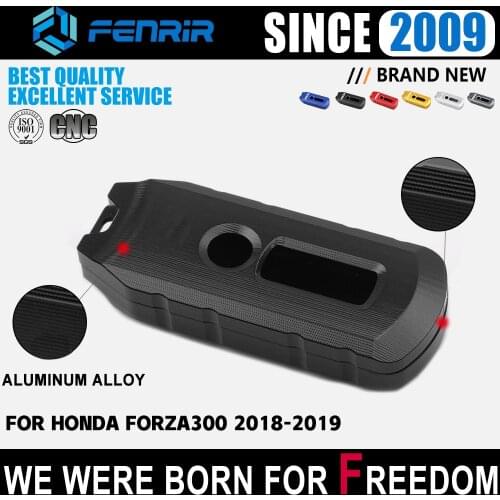 Motorcycle 3D CNC Remote Control Keychain Key Case Bag Cover for Honda Forza 300 FORZA 300 2018 2019