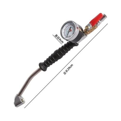 NEW 1PCS Tire pressure gauge for rapid inflatable pressure testing with switch