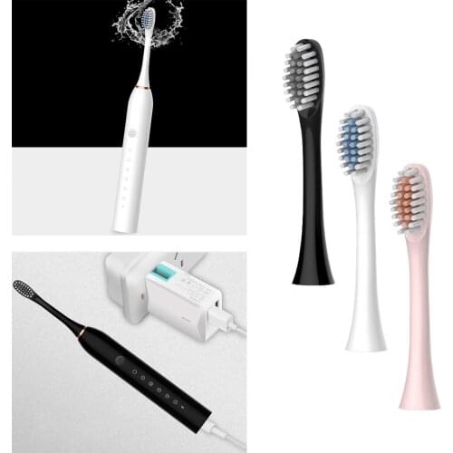 Premium Universal Sonic Toothbrush Heads for X-3 Electric Toothbrushes Deep Cleaning Toothbrush Heads Adults Oral Care