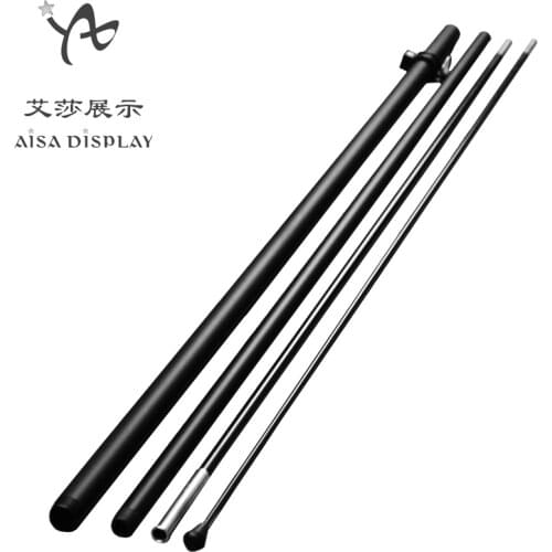 Free shipping 2.8M feather flagpole 6 pieces