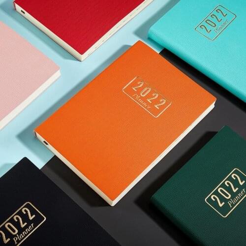 Spot A5 Efficiency Manual 2022planer English Schedule 365 Time Management English Plan Office Use For Students Notebook