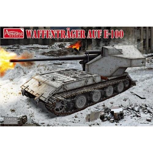 Amusing Hobby 35A026 1/35 German Waffentrager auf E-100 Model Kit