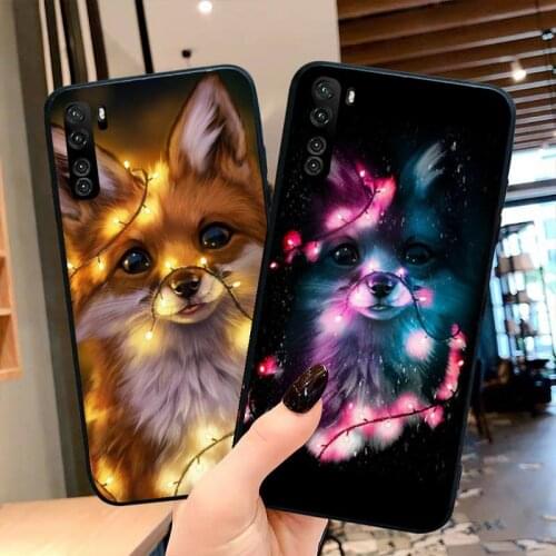 Animal fox Pet dog Poodle doge Phone Case For OPPO Realme 6 Pro Realme C3 5 Pro C2 RENO2-Z A11X