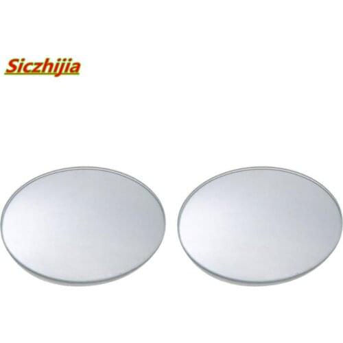 1 pair car 360 frameless blind spot wide round HD glass rearview mirror for Mini One Cooper R50 R52 R53 R55 R56 R60 R61 PACEMAN