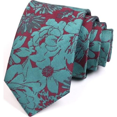 20211 New Design Jacquard Woven Fashion Formal 7CM Tie for Men Business Suit Wedding Party Necktie with Gift Box