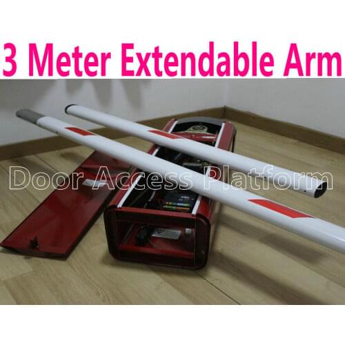 3 Meter Extendable'Barrier Arm for Parking gate,Car Parking Barrier' Extend arm access controller system boom barrier(Only arm)