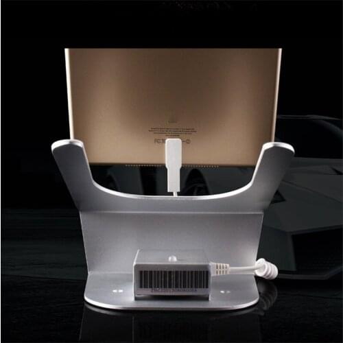 4 set/lot ) hotel bank hospital information desk pick up and play tablet security anti theft alarms display charging mount