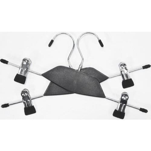 5pcs/pcs 32cm Metal Hanger Adult Stainless Steel Pants Racks Metal Trousers Clips