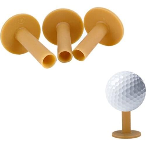 60/70/80mm Rubber Driving Range Golf Tees Holder Tee Home Training Practice Mat W15