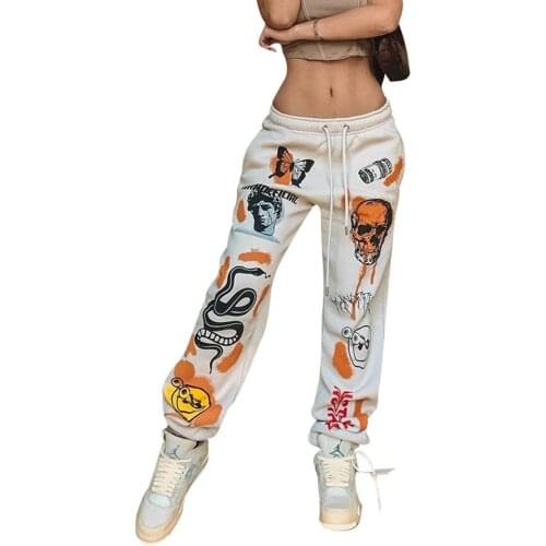 AIGYPTOS Women's Trousers Harem Pants