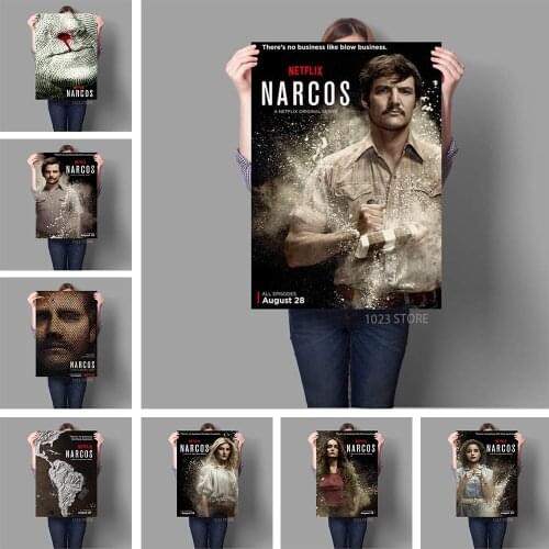 Narcos American Movie Poster Canvas Painting Printing Living Wall Art Suitable For Modern Home Decoration And Room Decor