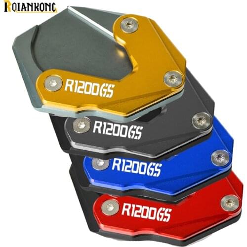 Motorcycle Side Stand Kickstand Enlarge Extension Pad For BMW R 1200 GS Rallye 2016 2017 2018 2019 2019 R1200GS LC 2013-2018