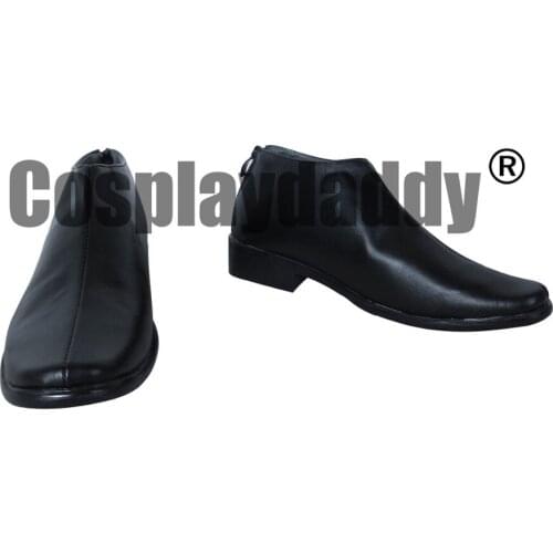 Black Butler Sebastiane Black Halloween Cosplay Shoes H016