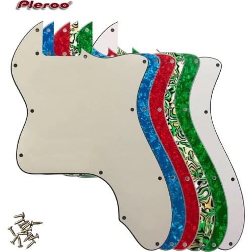 Pleroo Guitar Parts - For US FD DIY Classic Series '72 Thinline Tele Telecaster Guitar Pickguard Blank Scratch Plate