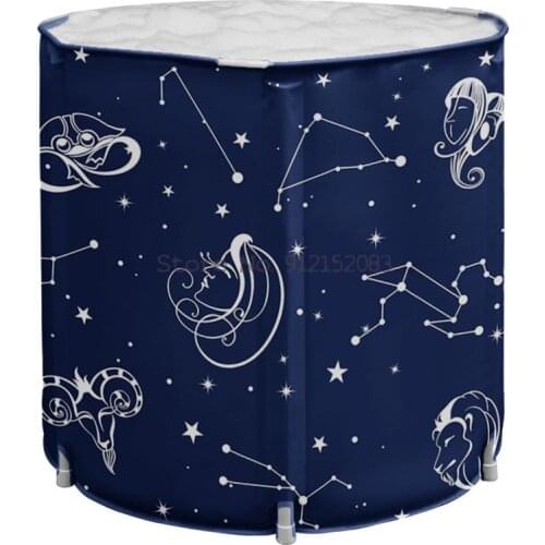 Water Beauty Household Full Body Foldable Bathtub Childrens Bathtub Adult Thickened Bathtub Adult Bathtub Artifact