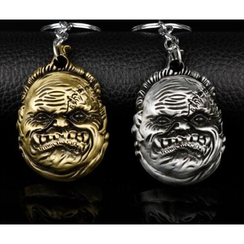 Dongsheng jewelry Hot Game Dota 2 Figure Mask Personalised Keyrings Keychain Key Chains for Man Boys