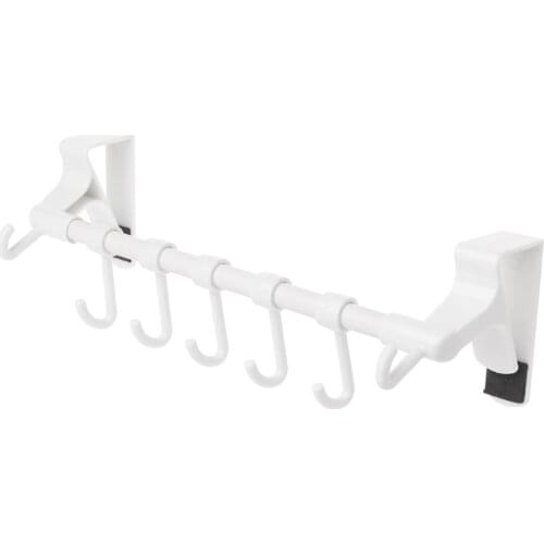 Kitchen Paper Roll Towel Organizer Hanging Door Hook Rack Holder Bathroom Shelf 964E