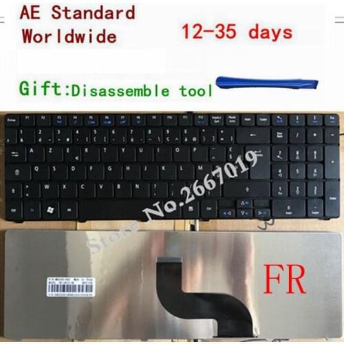 French Keyboard For Acer Aspire 5538 5538G 5542 5542G 7739G 7739Z 7739ZG 8940 5560(15') 5560G 5552G FR AZERTY Keyboard