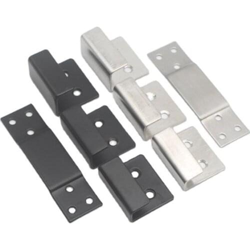 Stainless Steel Tile Pendant Fixing Hooks Wall Mount Flat J Hooks Hanger Ceramic Tile Billboard Display Board Holder Brackets