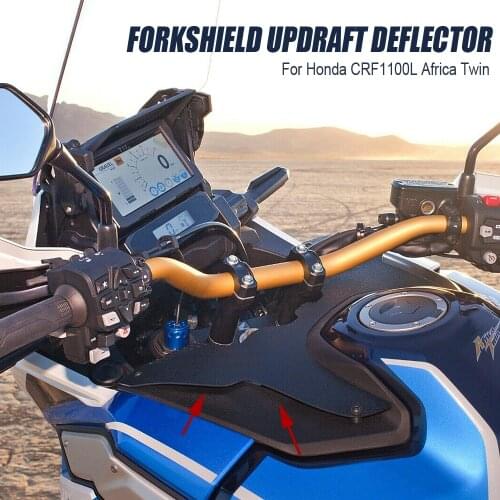 CRF1100L Motorcycle Accessories Forkshield Updraft Deflector For HONDA CRF 1100L CRF 1100 L Africa Twin adventure sports 2020