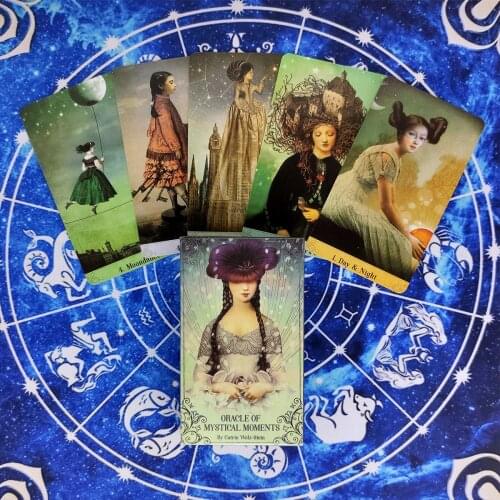 New Trends Oracle Of Mystical Moments Tarot Cards And PDF Guidance Divination Deck Entertainment Parties Board Game 52 Pcs/Box